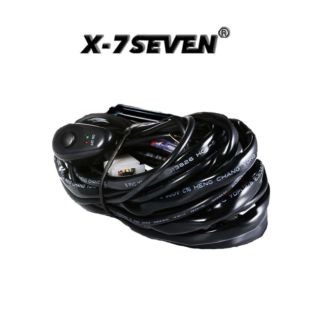 X-Wires-12V40ALightBarWiringHarnessKitSwitch-ForOneLight-ACCX007-X7SEVEN-004
